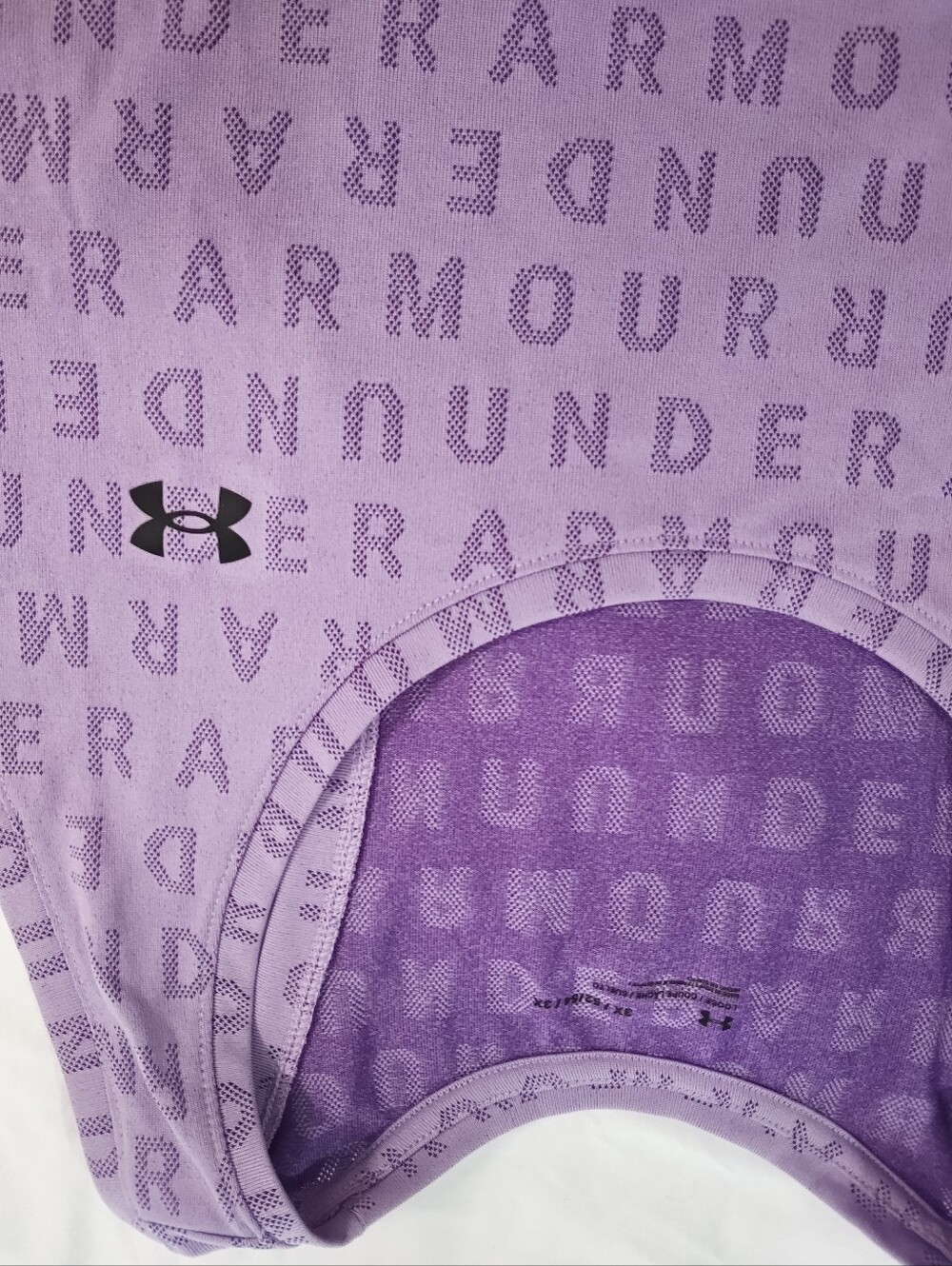 Under Armour Lavender Purple Call Out Workout Tank, Size 3XL - Picture 4 of 8